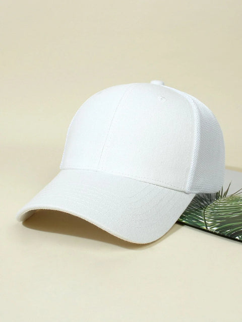 Basic White Cap