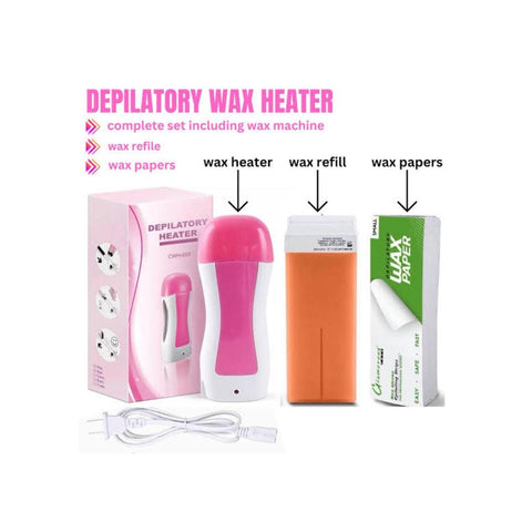 Depilatory Wax Heater –Fast& Safe Wax Meltingfor Smooth Skin