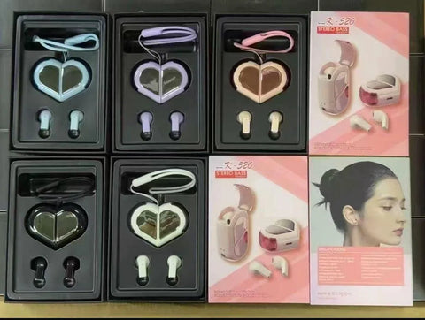 K520 Wireless Heart Earbuds