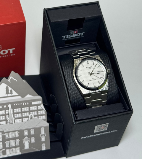 White Tissot PRX 1853