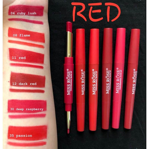 MISS ROSE Lipsticks Plus Liner