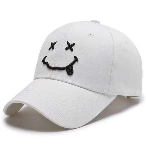 White Emoji Cap - Imported