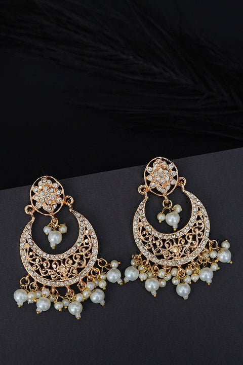Hyderabadi Traditional Chandbali Earrings