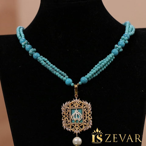 LSA022 Turkish Islamic Pendant With Beautiful Mala