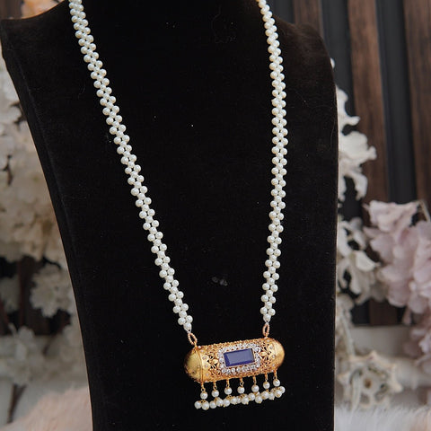 Rajasthani Dholki Double Pendant Mala