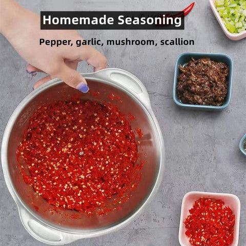 3Speeds Electric Meat Grinder Large Stainless Steel Meat Mincer 3L Food Processor Household Electric Chopper