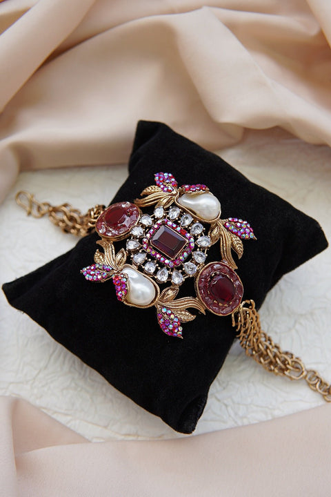 Victorian Style Antique Chain Bracelet