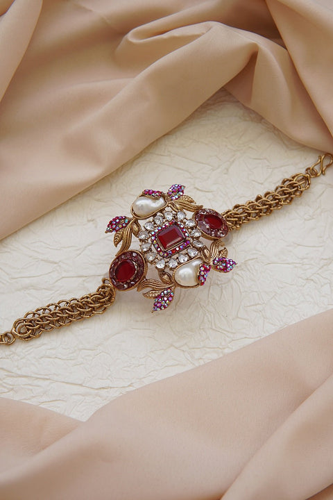 Victorian Style Antique Chain Bracelet