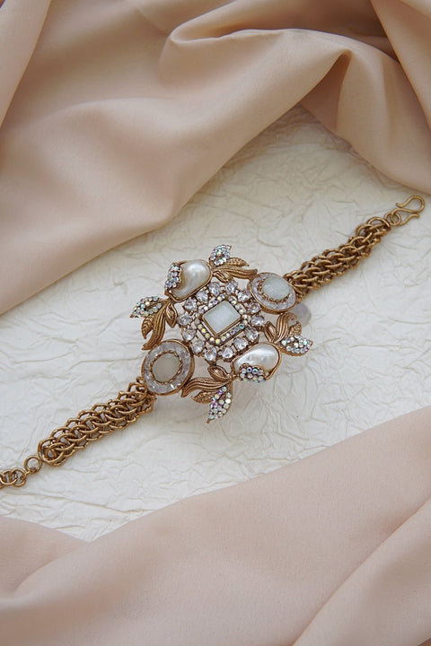 Victorian Style Antique Chain Bracelet
